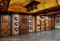 THI CÔNG HẦM RƯỢU VIP