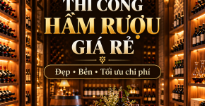 Thi Công Hầm Rượu Giá Rẻ, Đẹp & Tối Ưu Chi Phí 