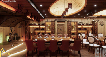 Thiết Kế Và Thi Công Nhà Hàng Hầm Rượu Acoustic 