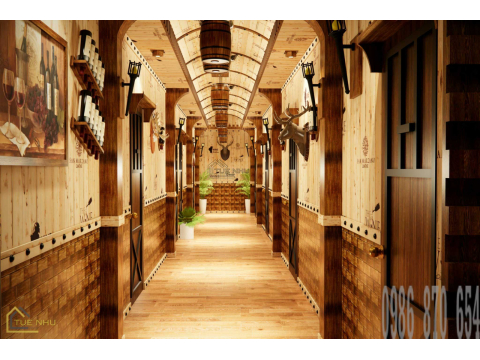 thi công hầm rượu nhà hàng anh THÁI -NGHỆ AN