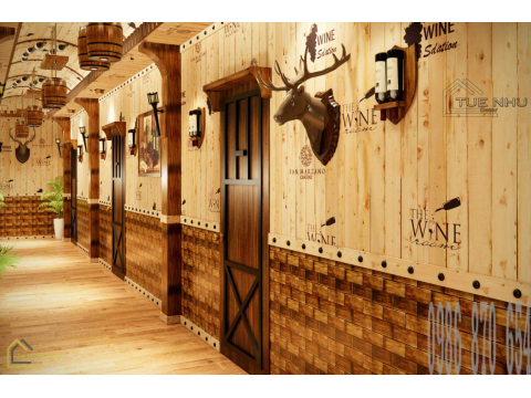 thi công hầm rượu nhà hàng anh THÁI -NGHỆ AN