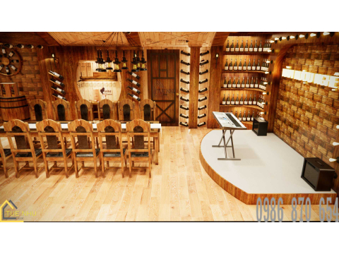 thi công hầm rượu nhà hàng anh THÁI -NGHỆ AN