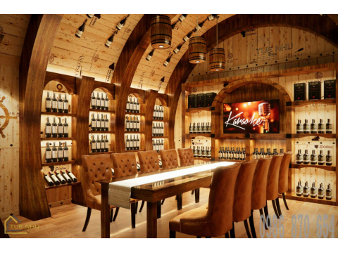 thi công hầm rượu nhà hàng anh THÁI -NGHỆ AN