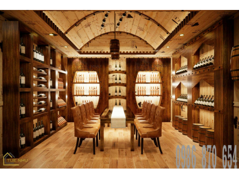 thi công hầm rượu nhà hàng anh THÁI -NGHỆ AN