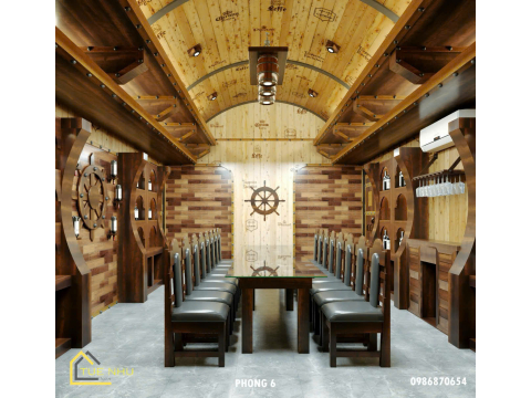 thi công hầm rượu nhà hàng 77 -THỦ ĐỨC