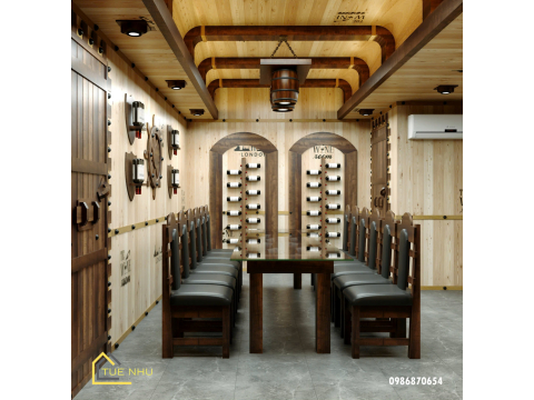thi công hầm rượu nhà hàng XUKA - TÂN UYÊN BÌNH DUONG
