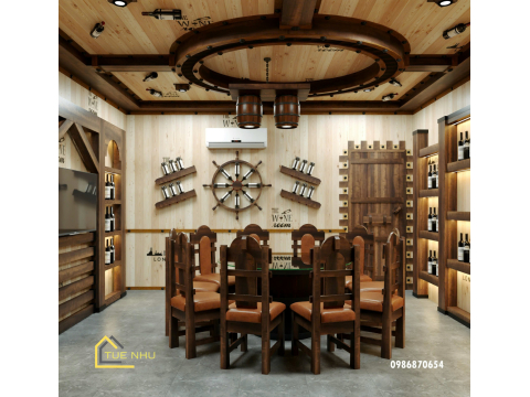 thi công hầm rượu nhà hàng XUKA - TÂN UYÊN BÌNH DUONG