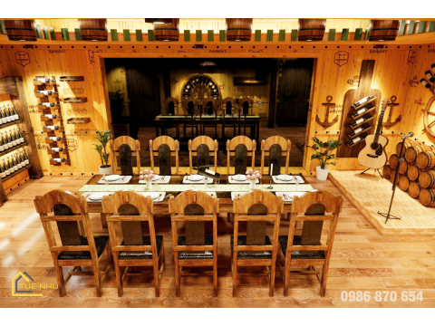 thi công hầm rượu gia đình chị OANH -tp HUẾ