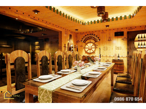 thi công hầm rượu gia đình chị OANH -tp HUẾ