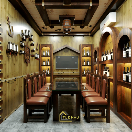 thi công hầm rượu chị Diễm - khu du lịch CÔ HAI- SÓC TRĂNG